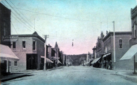 Main Street, Jackson Minnesota, 1910's