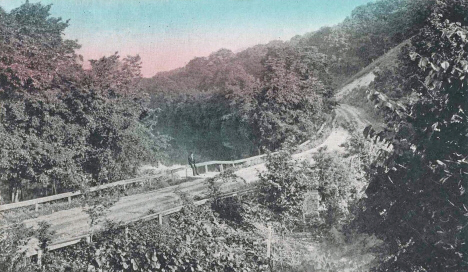 River Road scene, Jackson Minnesota, 1910