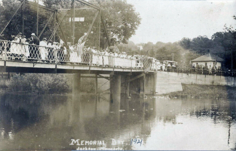 Memorial Day, Jackson Minnesota, 1921