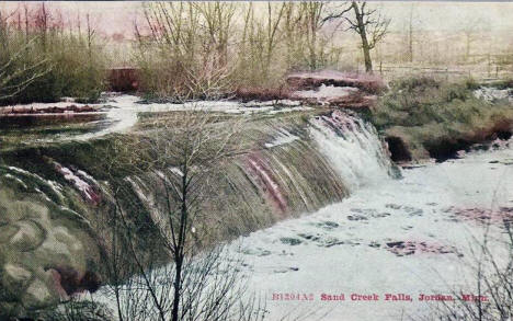Sand Creek Falls, Jordan Minnesota, 1910's
