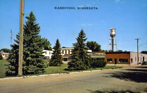 Street View, Kandiyohi Minnesota, early 1960's