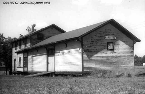 Soo Line Depot, Karlstad Minnesota, 1975