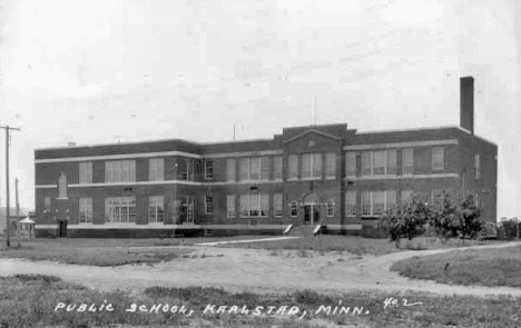 Public School, Karlstad Minnesota, 1940's