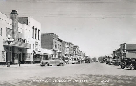 Main Street, Kasson Minnesota, 1941