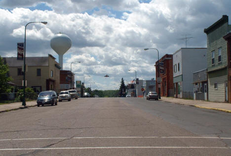 Street scene, Keewatin Minnesota, 2005