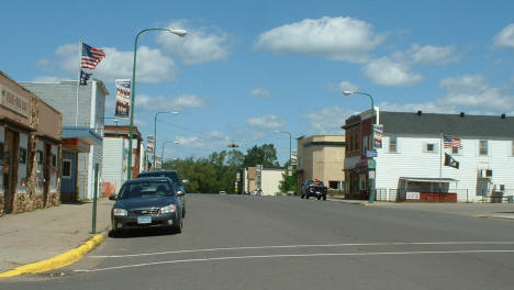 Street scene, Keewatin Minnesota, 2005