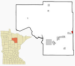 Location of Keewatin, Minnesota