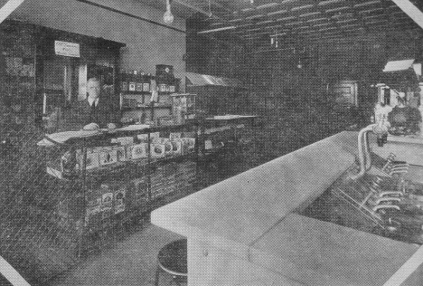 W. B. Steenstrup store in early Keewatin Minnesota