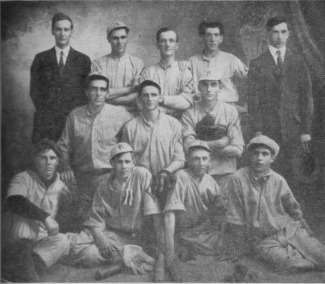 Keewatin Minnesota Baseball Team 1915.