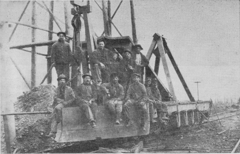 Work crew at the St. Paul mine, Keewatin Minnesota