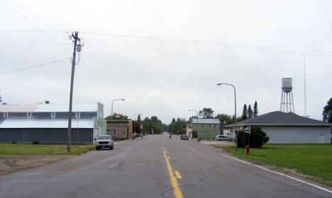 Street scene, Kelliher Minnesota, 2009