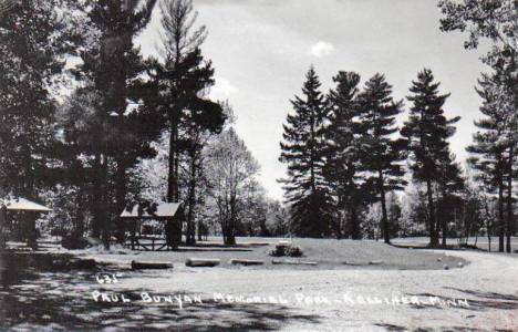 Paul Bunyan Memorial Park, Kelliher Minnesota, 1950's