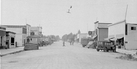 Main Street Kelliher Minnesota 1939
