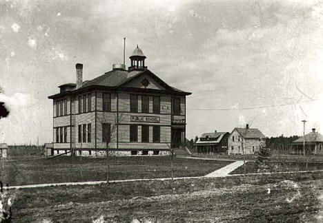 Kelliher School, Kelliher Minnesota, 1910