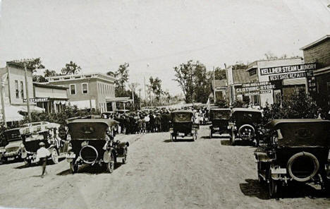 4th of July Parade, Kelliher Minnesota, 1915