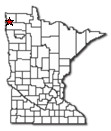 Location of Kennedy MN