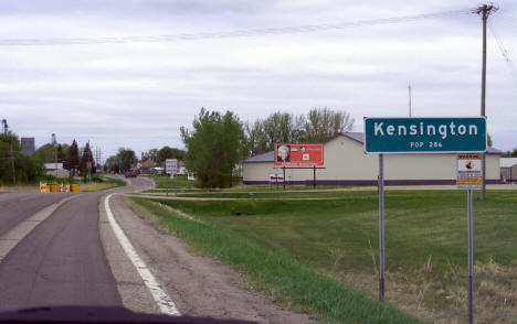 Entering Kensington Minnesota, 2008
