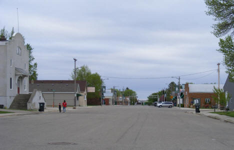 Street scene, Kensington Minnesota, 2008