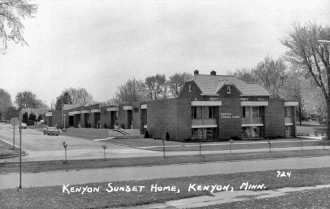 Kenyon Sunset Home, Kenyon Minnesota, 1960's