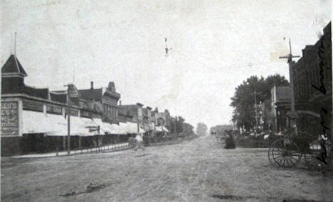 Main Street, Kenyon Minnesota, 1908