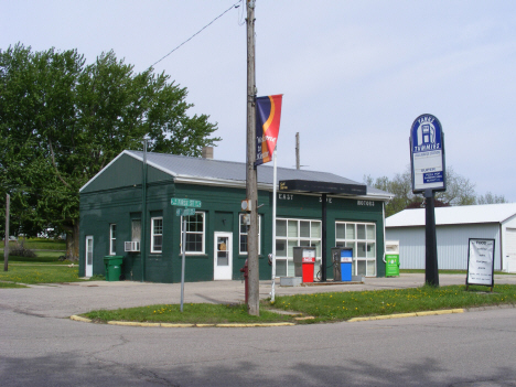 Street scene, Kiester Minnesota, 2014