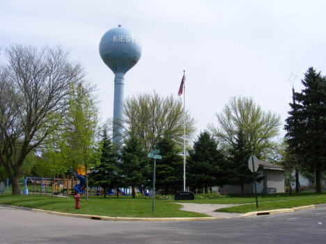 City Park and Water Tower, Kiester Minnesota, 2014