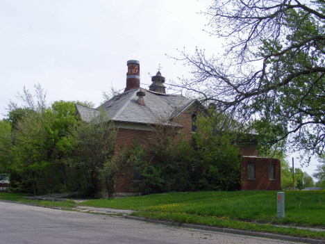 Street scene, Kiester Minnesota, 2014