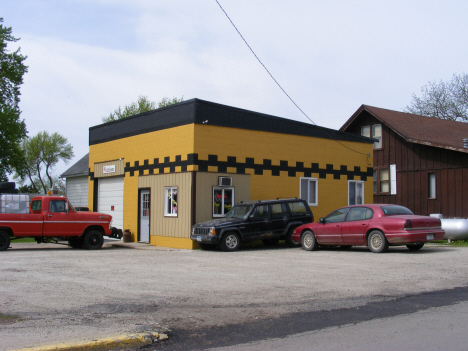 Street scene, Kiester Minnesota, 2014