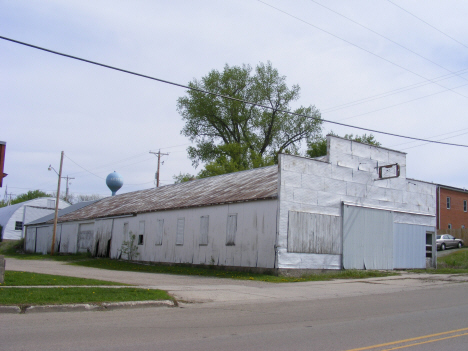 Street scene, Kiester Minnesota, 2014