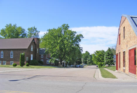 Street scene, Kilkenny Minnesota, 2010