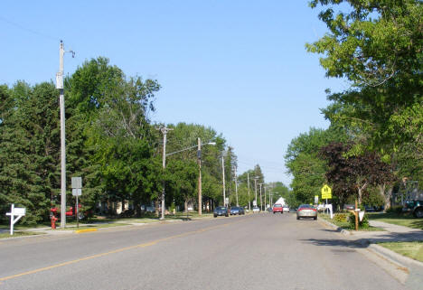 Street scene, Kimball Minnesota, 2009