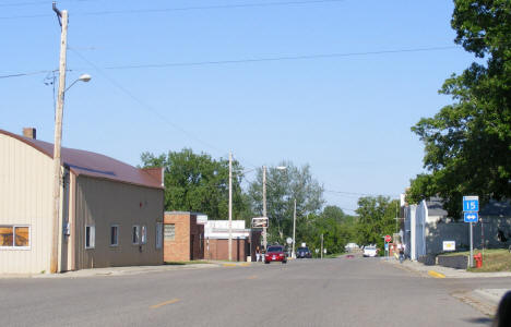 Street scene, Kimball Minnesota, 2009
