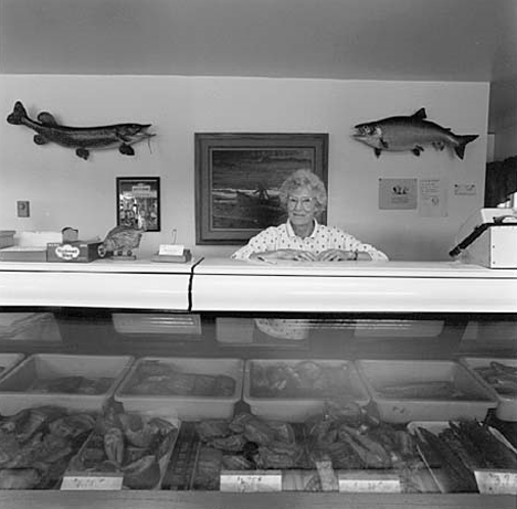 Ethel Weine "Mel's Fish House" Knife River Minnesota, 1997