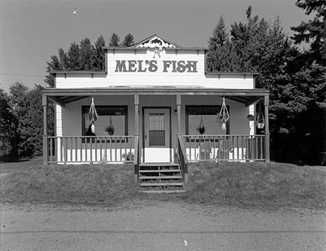 Mel's Fish House Exterior, Knife River Minnesota, 1997
