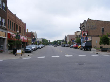 View of 3rd Street in Downtown International Falls Minnesota, 2007