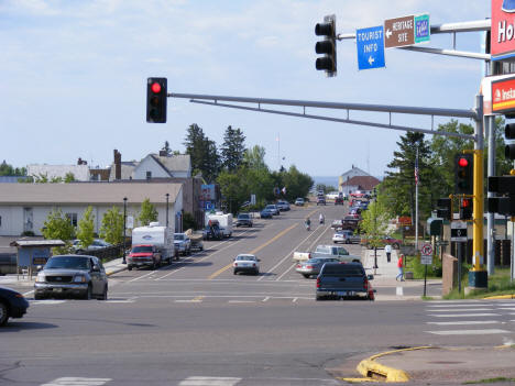 Broadway looking South from Highway 61, 2007