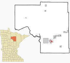 Location of La Prairie, Minnesota