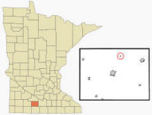 Location of La Salle, Minnesota