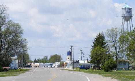 Street scene, Lake Bronson Minnesota, 2008