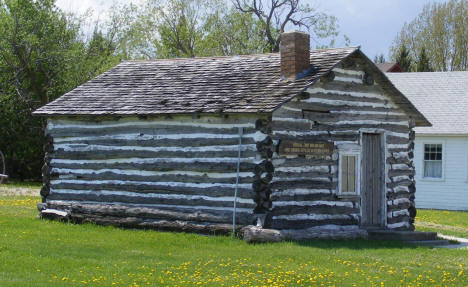 First Swedish Settlers Cabin, Lake Bronson Minnesota, 2008