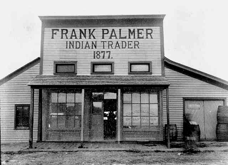 Frank Palmer, Indian Trader, Lake Bronson Minnesota, 1900