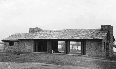 Picnic shelter, Lake Bronson State Park, 1940