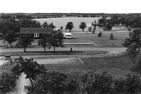 View from tower, Lake Bronson State Park, 1963