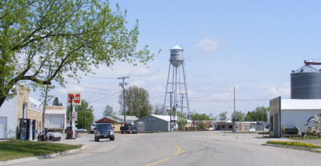 Street scene, Lake Bronson Minnesota, 2008