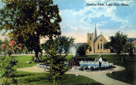 Oaklyn Park, Lake City Minnesota, 1910's