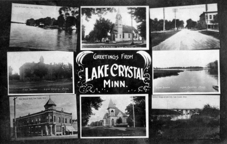 Multiple views, Lake Crystal Minnesota, 1911