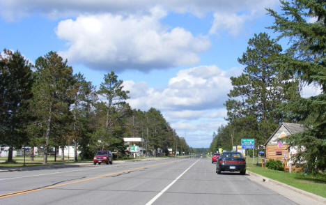 Street scene, Lake George Minnesota, 2009