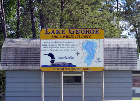 Information Center, Lake George Minnesota, 2009
