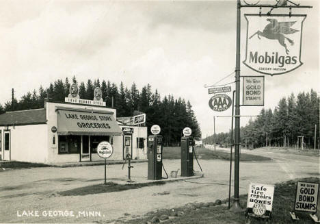 Lake George Store, Lake George Minnesota, 1950's?