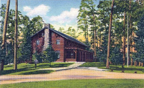 Douglas Lodge, Itasca State Park, 1940